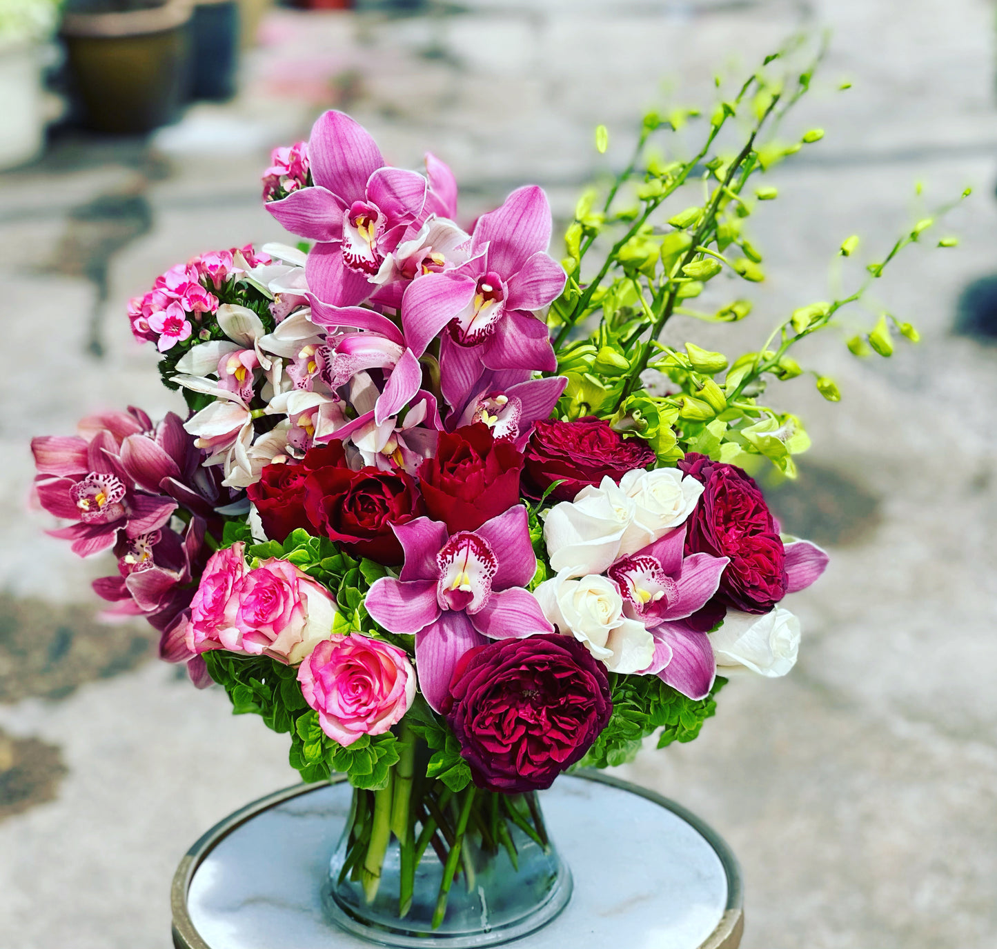 Pink Orchids
