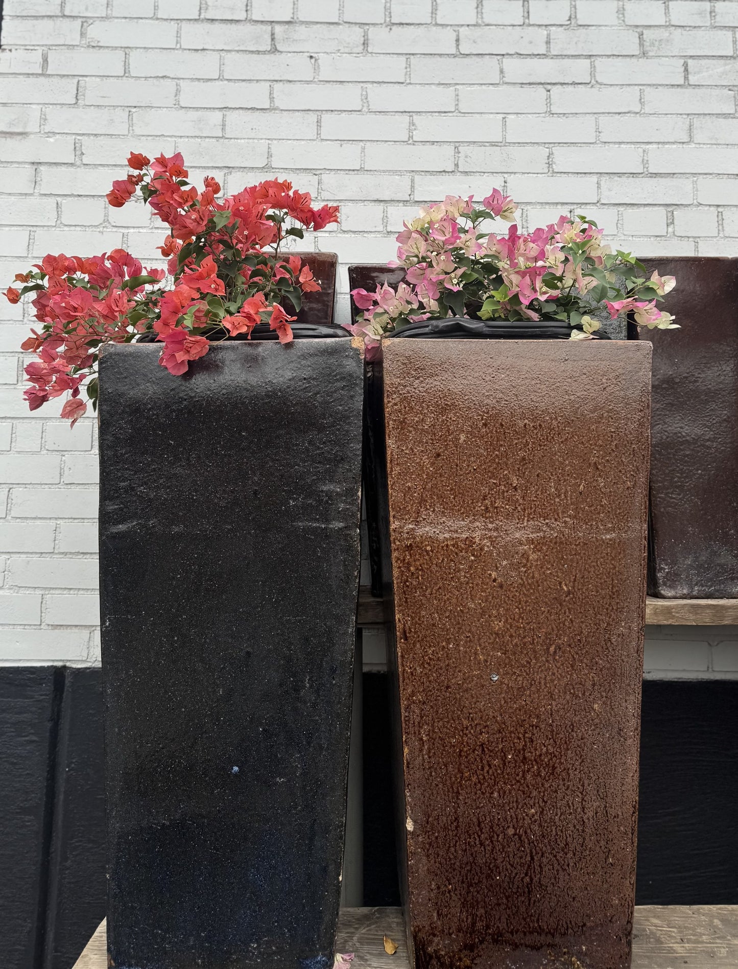 Black - Brown Planter