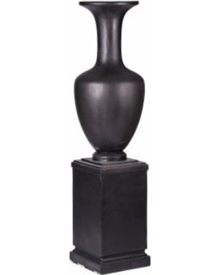 Black Urn Pedestals