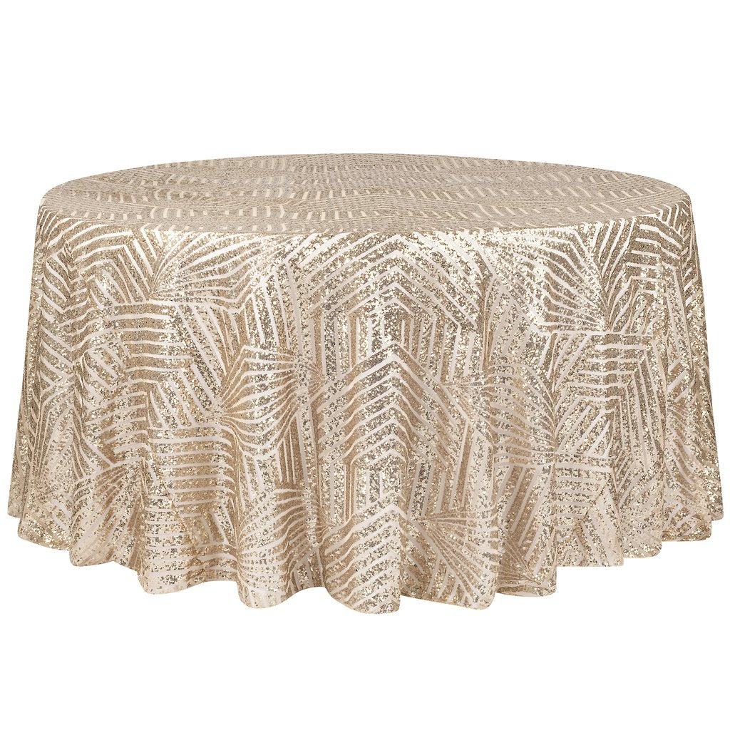 Art Deco Sequin Overlay