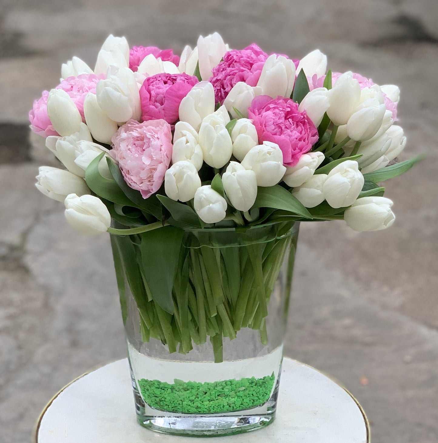 Tulips + Peonies