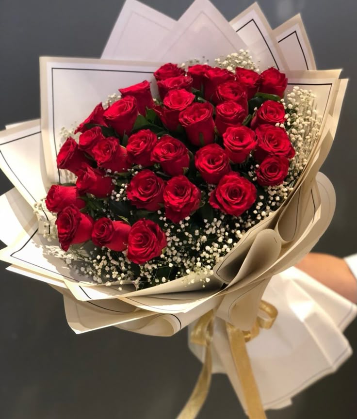 2 Dozen Roses Wrapped