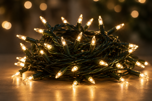 Mini Warm White Christmas Lights