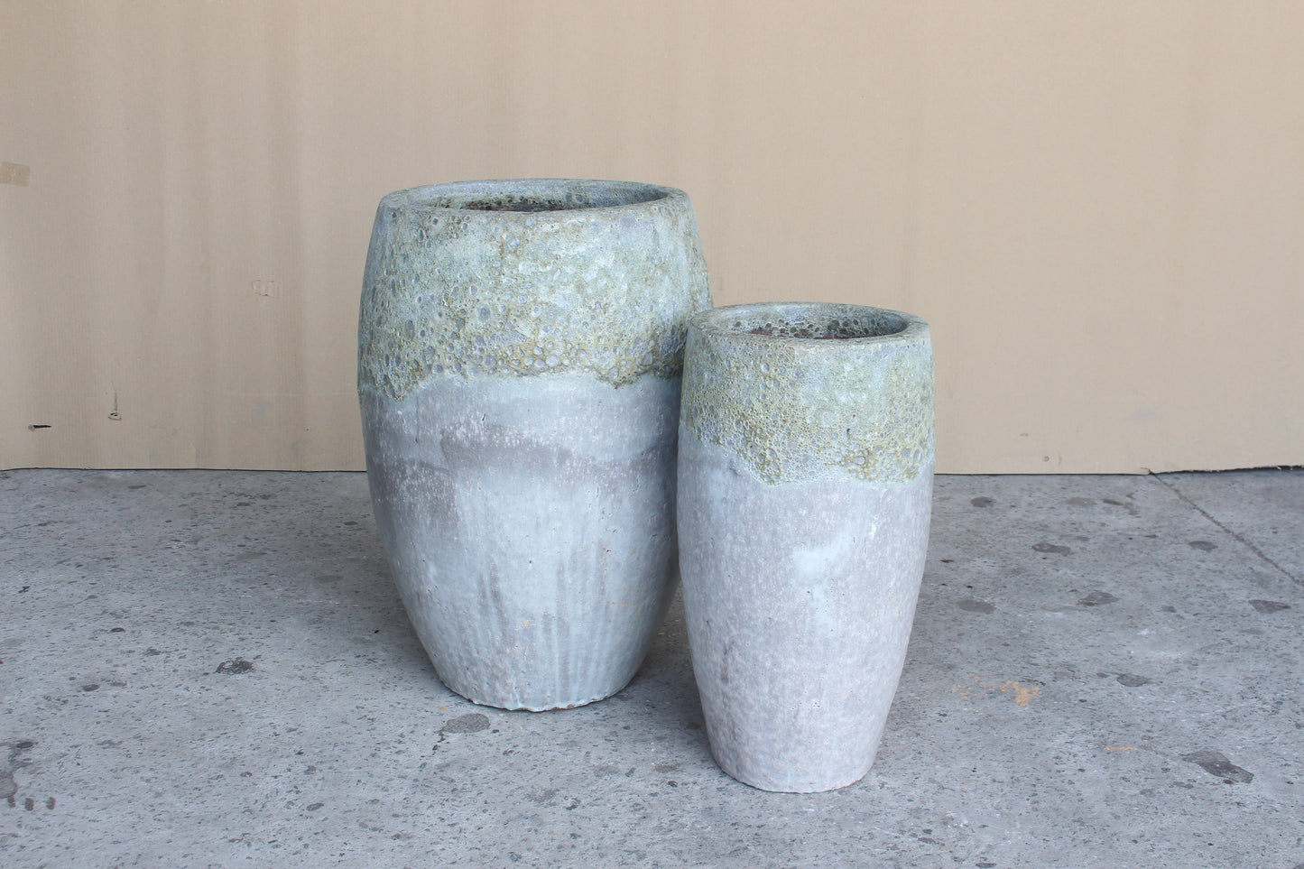 Lava Foam Grey Pot