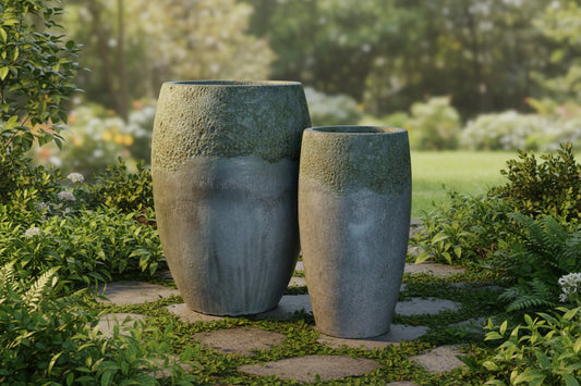 Lava Foam Grey Pot