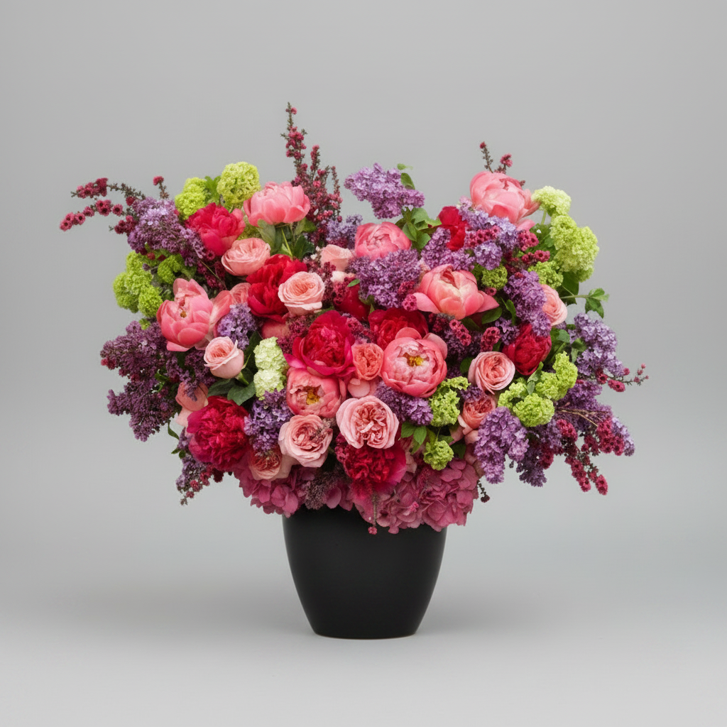 change color of vase to black
