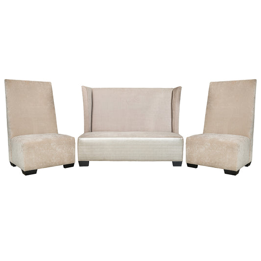 Taupe High Back Lounge Collection