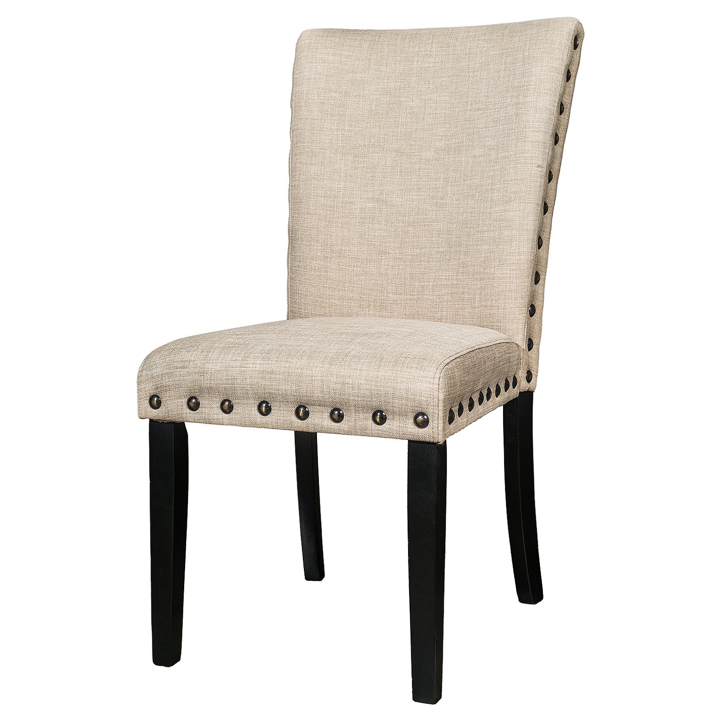 Taupe Studded Dining Chairs