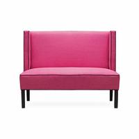 Hot Pink Love Seat