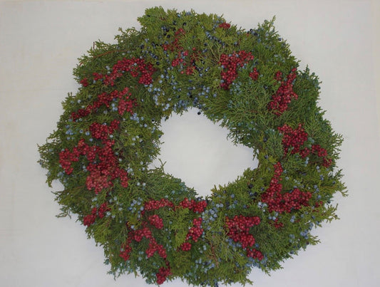 Pepperberry Juniper Wreath